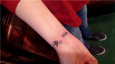 tarih-kus-kalp-ask-dovmesi---date-bird-heart-love-tattoo