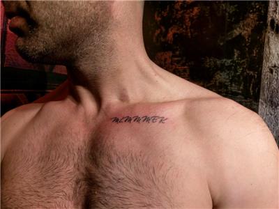 omuza-benim-ailem-ve-harf-dovmeleri---my-family-and-letter-tattoos