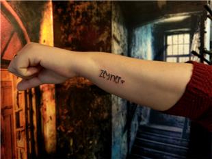 Zeynep sim ve Kalp Dvmesi / Name and Heart Tattoo
