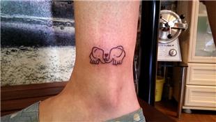 Filler ve Kalp Dvmesi / Cute Elephant Tattoos