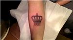 tac-dovmesi-roma-rakami-22-xxii-dovmesi---crown-tattoo-