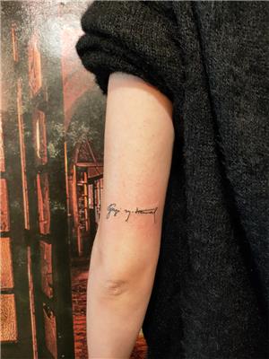gazi-mustafa-kemal-imzasi-dovme---signature-tattoo