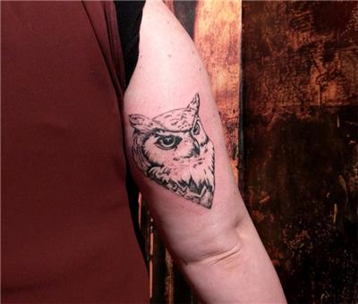 baykus-dovmesi---owl-tattoo