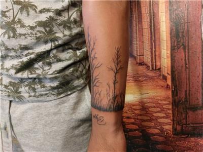 kol-uzerine-agaclar-orman-ve-kartal-dovmesi---forest-birds-trees-eagles-arm-tattoo