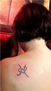 Tasarm Kalp ve Harf Dvmesi / Heart and H Tattoo