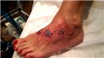 ayak-uzerine-renkli-kelebek--ve-yildiz-dovmeleri---butterflies-and-stars-tattoo-on-foot