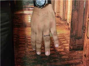 Parmaa Alyans Yzk sim Dvmesi / Finger Ring Tattoos