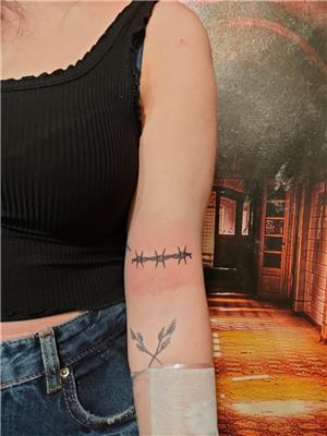 dikenli-tel-dovmesi---barbed-wire-tattoo