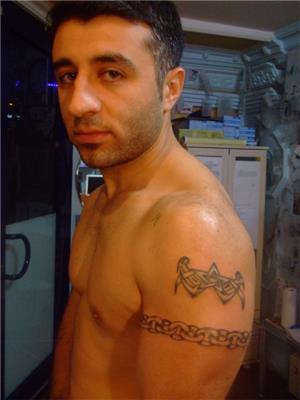 zincir-yildiz-tribal-dovme---star-tribal-chain-tattoo