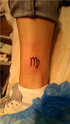 basak-burcu-sembolu-dovme---virgo-symbol-tattoo