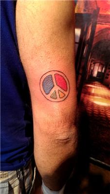 renkli-baris-isareti-dovmesi---colorful-peace-symbol-tattoo