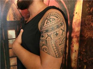 Maori Kol Omuz Kapama Dvmesi / Maori Sleeve Tattoo