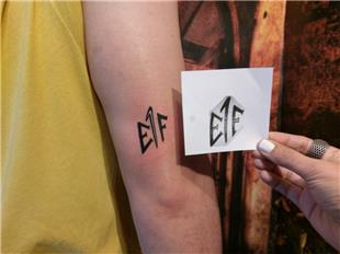 Elif Elf Sevgili izimi Dvme / Couple Tattoos