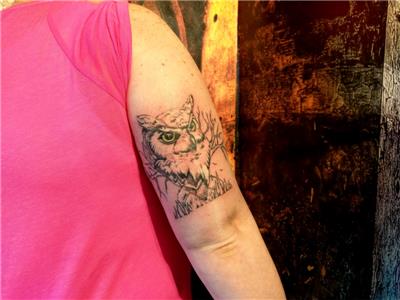 baykus-dovmesi---owl-tattoo