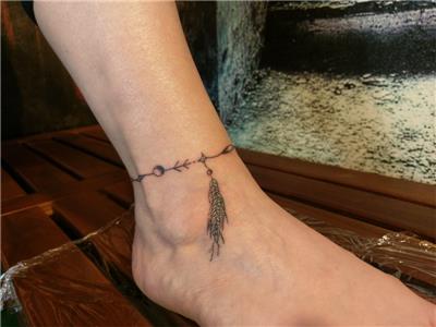 bugday-basak-ve-halhal-dovmesi---wheat-anklet-tattoo