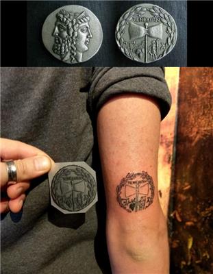 bozcaada-tenedos-sikke-dovmesi---tenedos-coin-tattoo