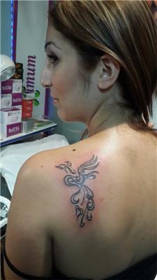 tribal-anka-kusu-dovmesi---tribal-phoenix-tattoo-