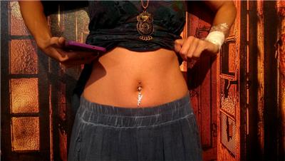 sallantili-peri-melek-gobek-piercing---navel-fairy-piercing