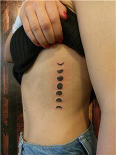 Ayn Evreleri Dvmesi / Phases of the Moon Tattoo