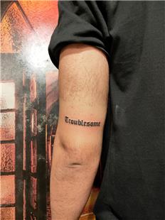 Troublesome 2Pac Dvmesi / Troublesome Tupac Shakur Tattoo