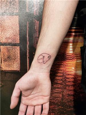 cizgisel-minimal-tilki-dovmesi---minimal-fox-tattoo