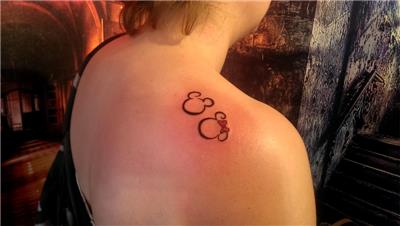 mickey-mouse-ve-minnie-mouse-dovmesi---mickey-mouse-ve-minnie-mouse-tattoo