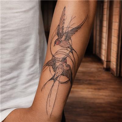 kirlangic-kusu-dovmesi---swallow-bird-tattoo
