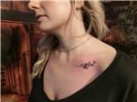 dal-ve-yapraklar-dovmesi---bough-with-leaves-on-collarbone-tattoos