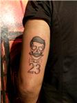 kuru-kafa-ve-23-dovmesi---stayin-classy-skull-and-23-tattoo