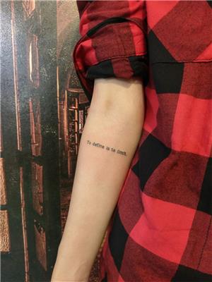 oscar-wilde-to-define-is-to-limit-dovmesi---oscar-wilde-to-define-is-to-limit-tattoo