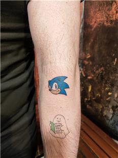 Kirpi Sonic Dvmesi / Sonic the Hedgehog Tattoo
