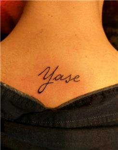 Yase sim Dvmesi / Name Tattoos