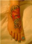 ayak-uzerine-deniz-deniz-kabugu-vatoz-dovmleri---sea-sea-shell-stingray-tattoos