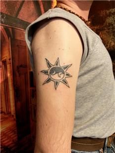 Yin Yang Gne ve Ay Dvmesi Dzeltme / Yin Yang Sun and Moon Tattoo Recovery