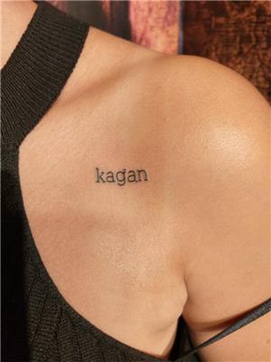 kagan-omuz-isim-yazi-dovmesi---name-tattoos
