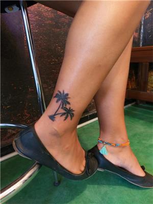 palmiye-agaci-dovmesi---palm-tree-tattoo