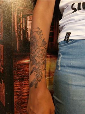 alt-kol-gul-ve-cicek-dovmeleri---sleeve-rose-tattoo