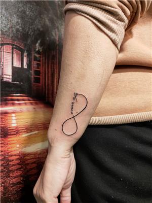 sonsuzluk-isareti-ve-isim-dovmesi---infinity-symbol-and-name-tattoo