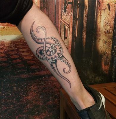 ahtapot-dovmesi---octopus-tattoo