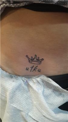 tac-ve-isim-dovmesi---crown-and-name-tattoo-