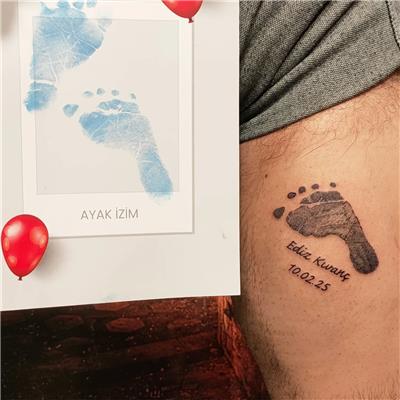 bebek-ayak-izi-dovmesi---baby-footprint-tattoo