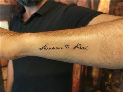 sinem-ve-peri-isimleri-dovmesi---name-tattoos