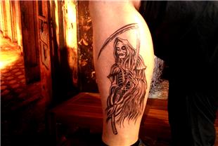 Azrail Dvmesi / The Reaper Tattoo