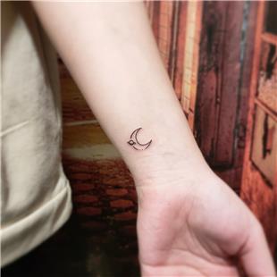 Ay ve Gezegen Dvmesi / Moon and Planet Tattoo