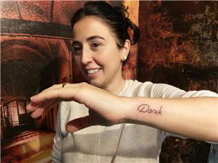 Doruk sim Dvmesi / Name Tattoos