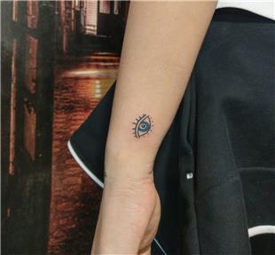 Gz Nazarlk Dvmesi / Evil Eye Tattoo