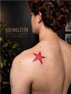 Joestar Do�um Lekesi K�rm�z� Y�ld�z D�vmesi / Joestar Birthmark Tattoo