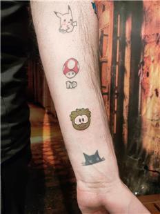 Green Puffle Dvmesi / Green Puffle Club Penguin Tattoo