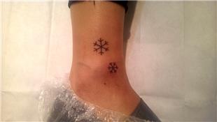 Kar Tanesi Dvmesi / Snow Flake Tattoo