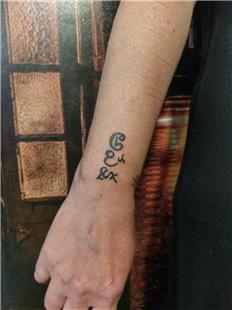 Gney Asya Dili Umut Dilek Beklenti Anlamnda Dvme / Hope Wish Expectation Symbol Tattoo